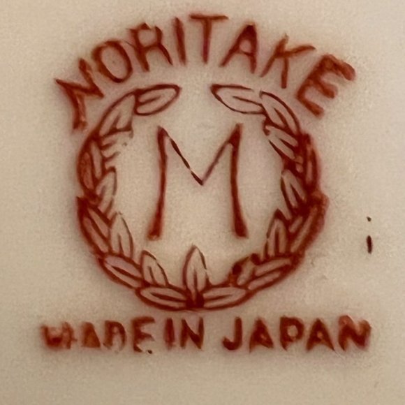 Vtg NORITAKE Lusterware Porcelain Handpainted Art Trinket Dish Scalloped Japan - Picture 11 of 11